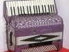 Borsini K9 purple decorated 4 voice double cassotto with new MIDI and microphones
